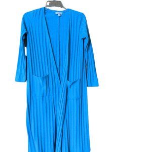LuLaRoe Sarah Duster Cardigan Sweater Aqua/Teal Blue Color LuLaRoe Size XS 0 - 4